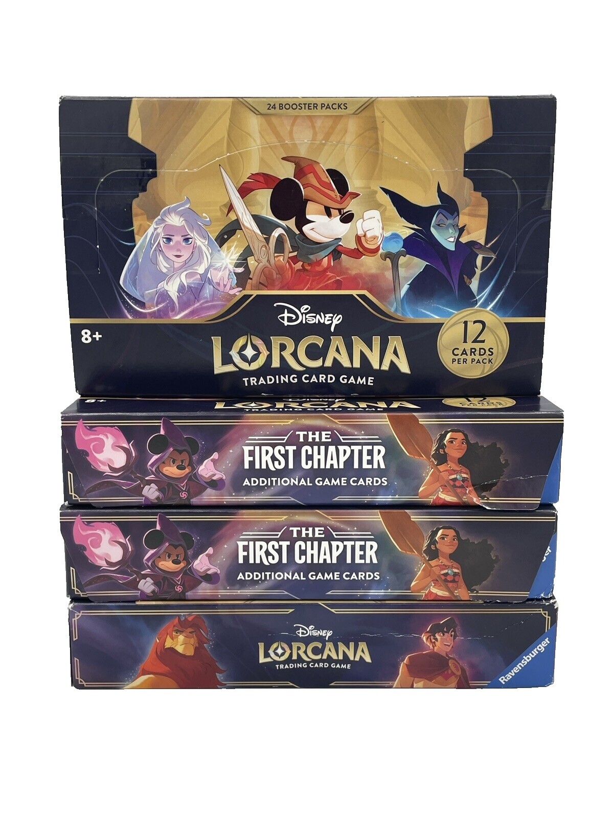ロルカナ 英語版ロルカナ lorcana first chapter 未開封4 BOX 初版