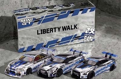 MINI GT LBWK Liberty Walk Tokyo Auto Salon 2026 Limited Nissan GT