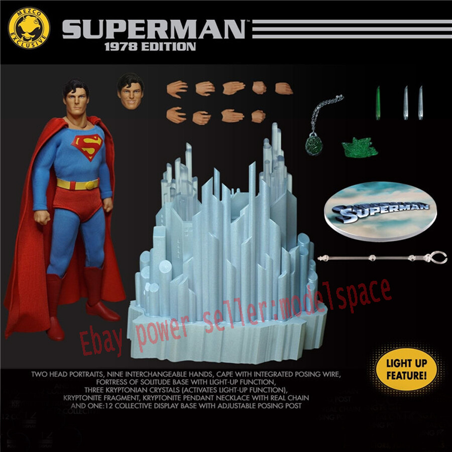 Mezco 1:12 Superman 1978 Movie Version Christopher Reeve Action