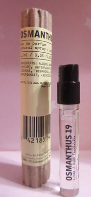 Le Labo City Exclusives OSMANTHUS 19 Trial Spray Vial .05 oz / 1.5
