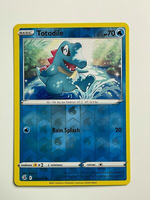 Pokémon Totodile 055/264 | 1 CARD + FREE PROTECTOR Y1 | eBay