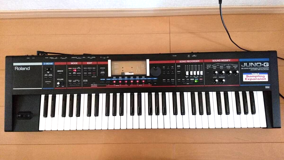 Rolandシンセサイザー JUNO Gi 純正ソフトケース付 Roland JUNO-Gi