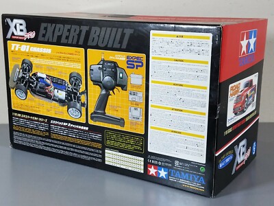 Vintage Rare XB PRO 1/10 R/C 4WD TAMIYA ROAD HAWK #57739 TT-01