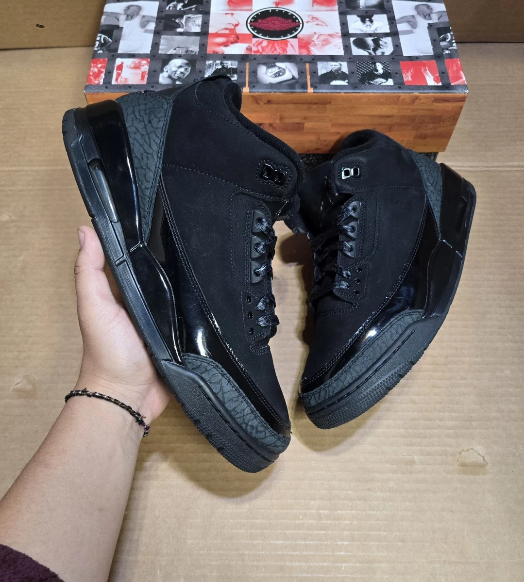Jordan 3 Retro Black Cat for Sale - Authenticity Guaranteed - eBay