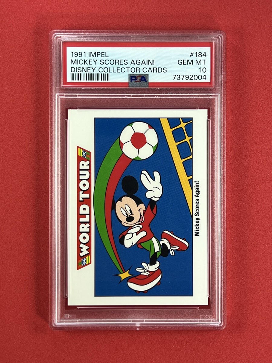 1991 Impel Disney Collector Cards #184 Mickey Mouse PSA 10 World