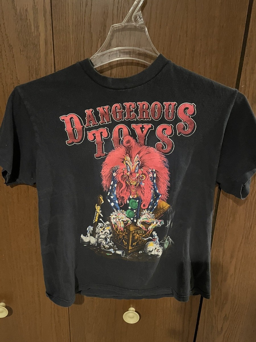 Original Vintage 1989 Dangerous Toys Sportin A Woody Tour Shirt