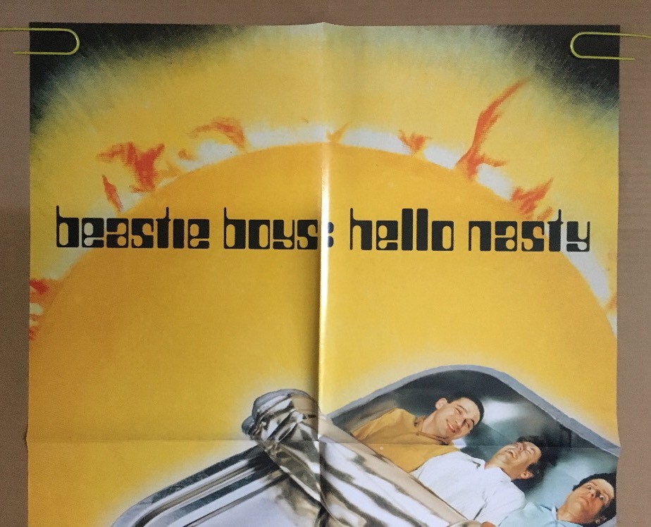 The Beastie Boys Hello Nasty Vintage Poster Promo 1990's Pin-up