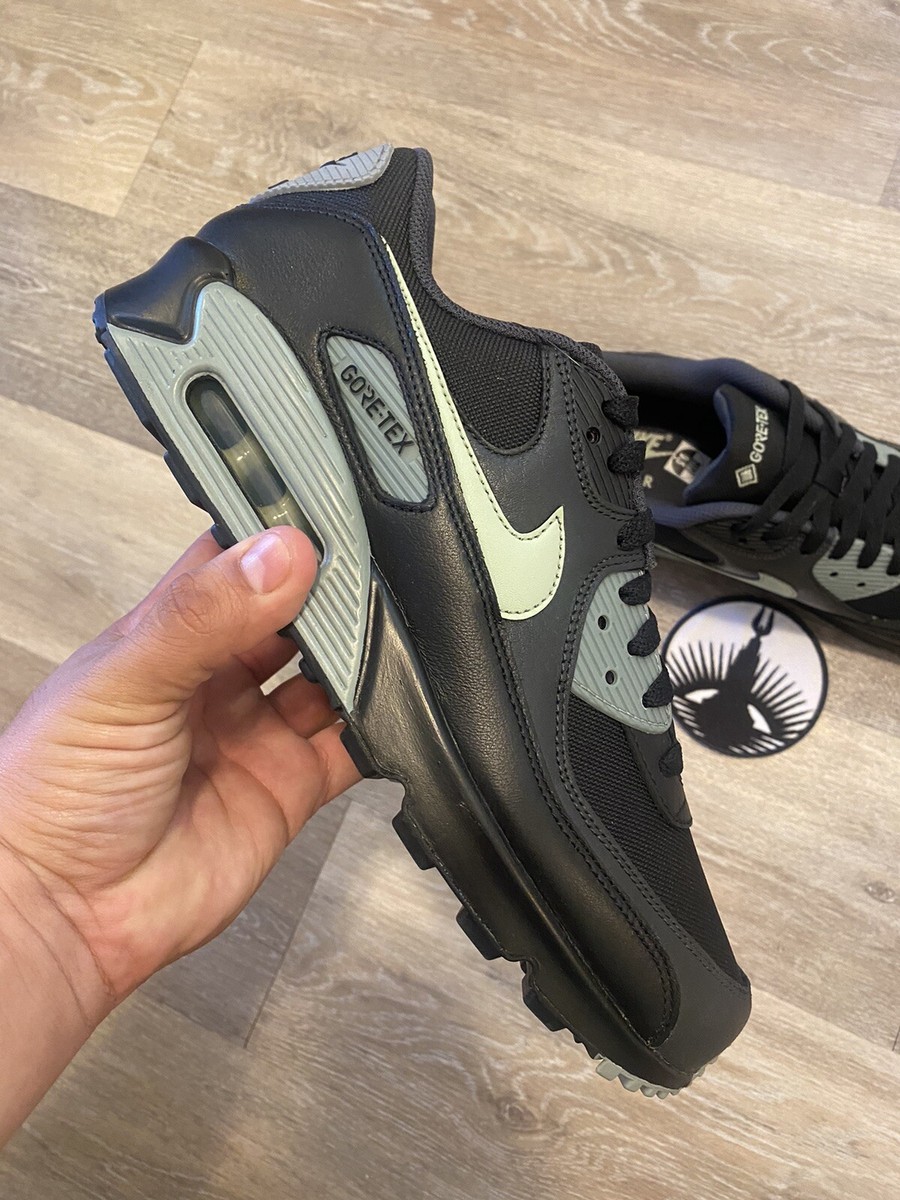 Nike Air Max 90 GTX Gore-Tex 'Black Honeydew' FD5810-001 Men's 7.5