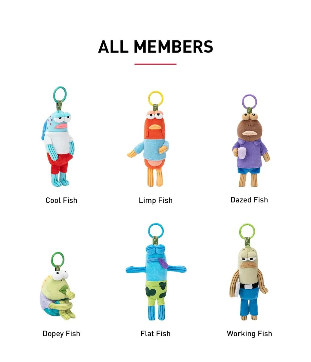 Bikini Bottom Buddies – POP MART Plush Blind Box | Sealed & Random