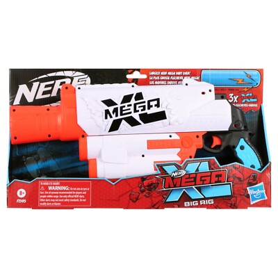 Nerf Mega XL Big Rig Blaster, 3 Nerf Mega XL Whistler Darts