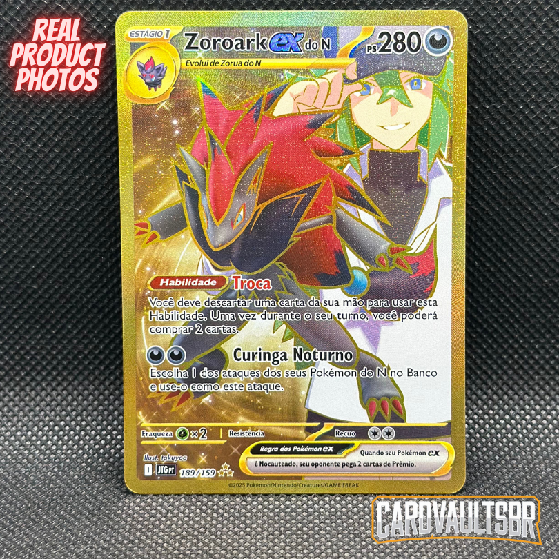 N's Zoroark ex 189/159 Sv09: Journey Together Holo | eBay