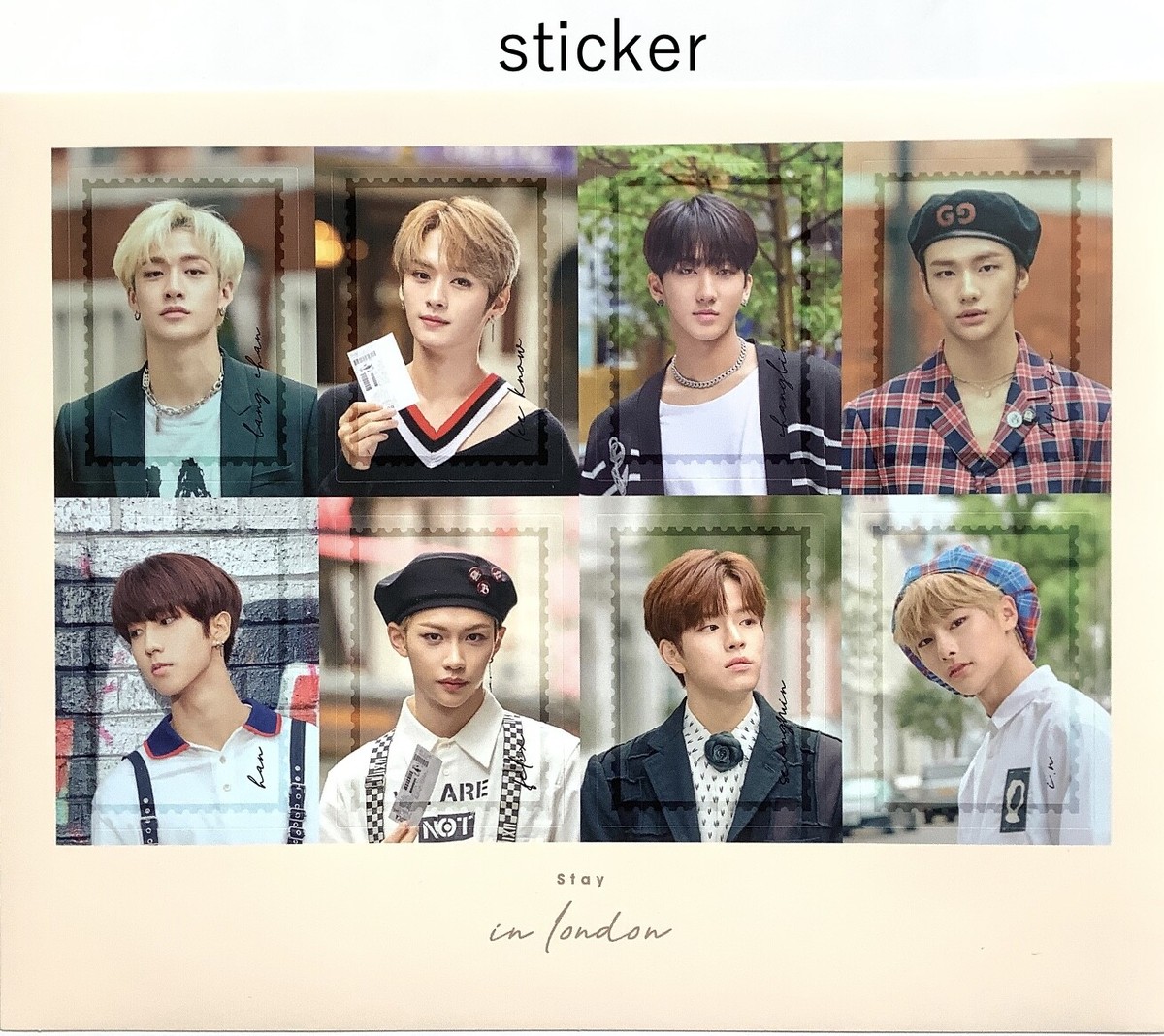 Stray Kids First Photobook Stay in London JYP//Photo card