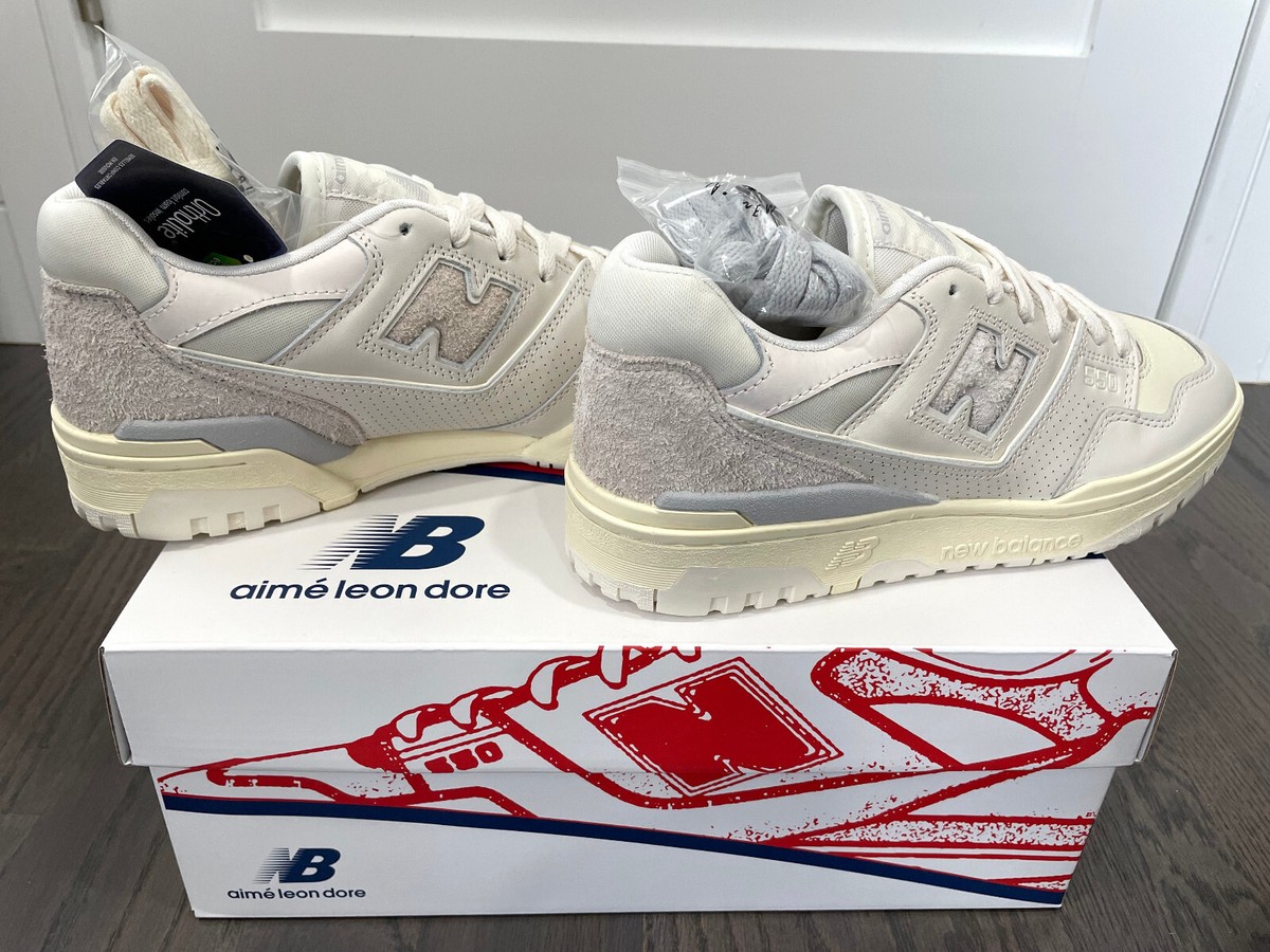 New Balance 550 x Aime Leon Dore / White/Suede / BB550AM1 / US 9