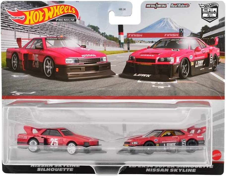 Hot Wheels HKF49 Nissan Skyline/LB-ER34 Super Silhouette Premium