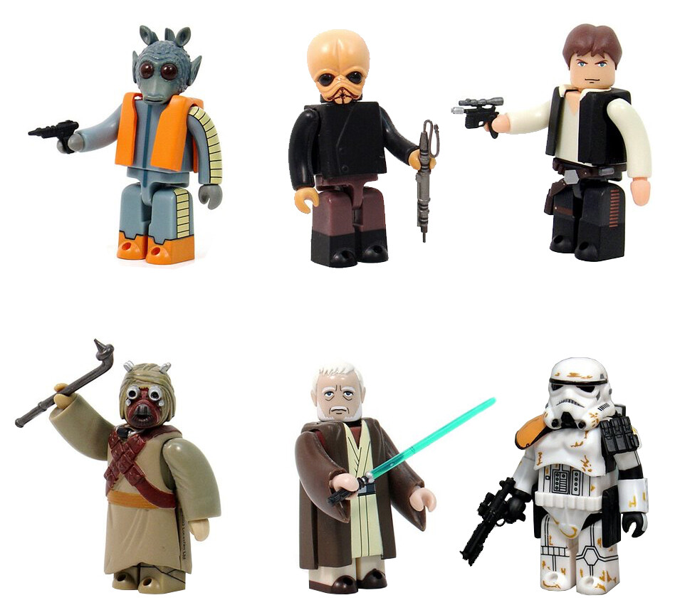 STAR WARS KUBRICK Series 2 complete set x 9 Includes RARE (CHASE