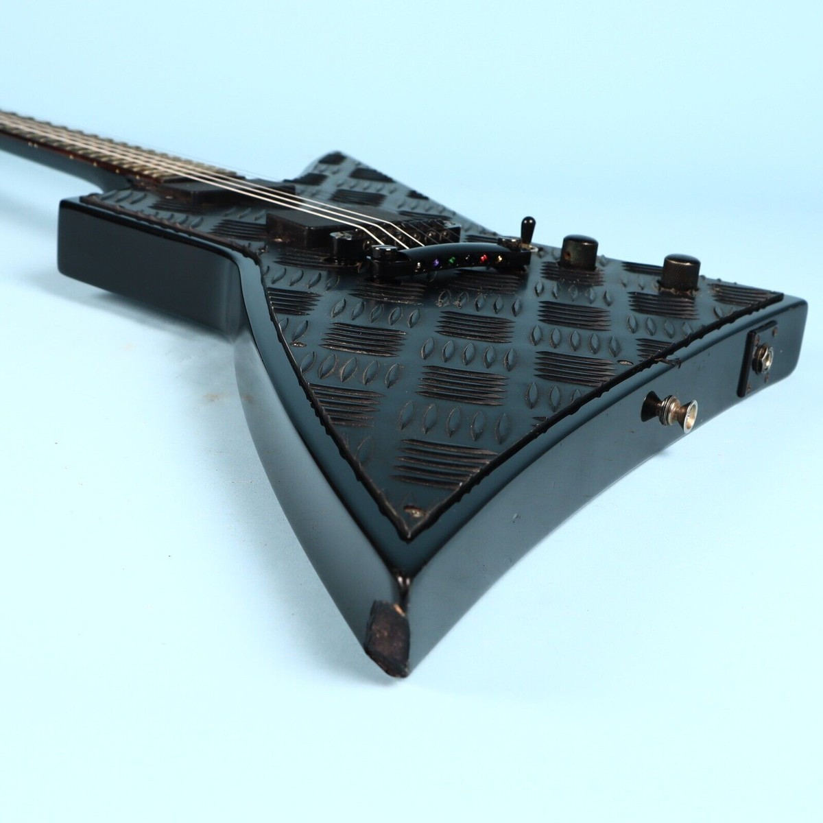 2006 LTD ESP Diamond Plate Black EX-400 BD Electric Guitar | eBay