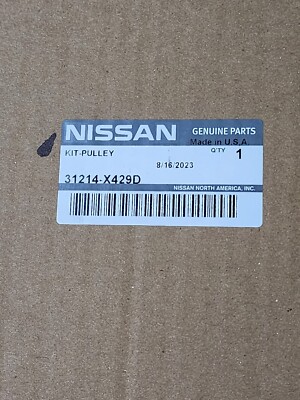 JF015E RE0F11A CVT TRANSMISSION NEW PULLEY SET OEM NISSAN VERSA