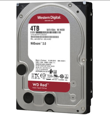 Western Digital Red 4TB WD40EFAX-68JH4N0 256MB SATA 3.5