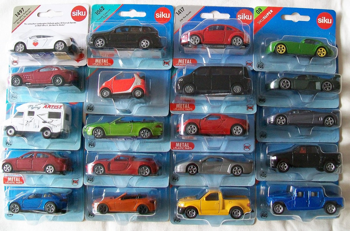 SIKU Blister Carded MINIATURE CARS, MULTI PURPOSE / UTILITY