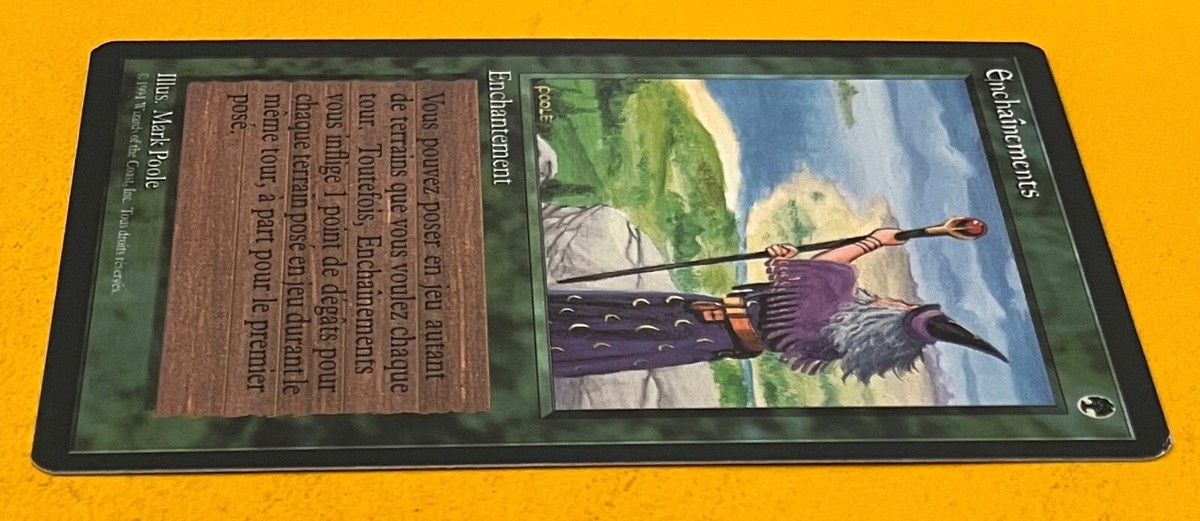 MTG FASTBOND (French) Revised FBB (OldManMTG 008-889) | eBay