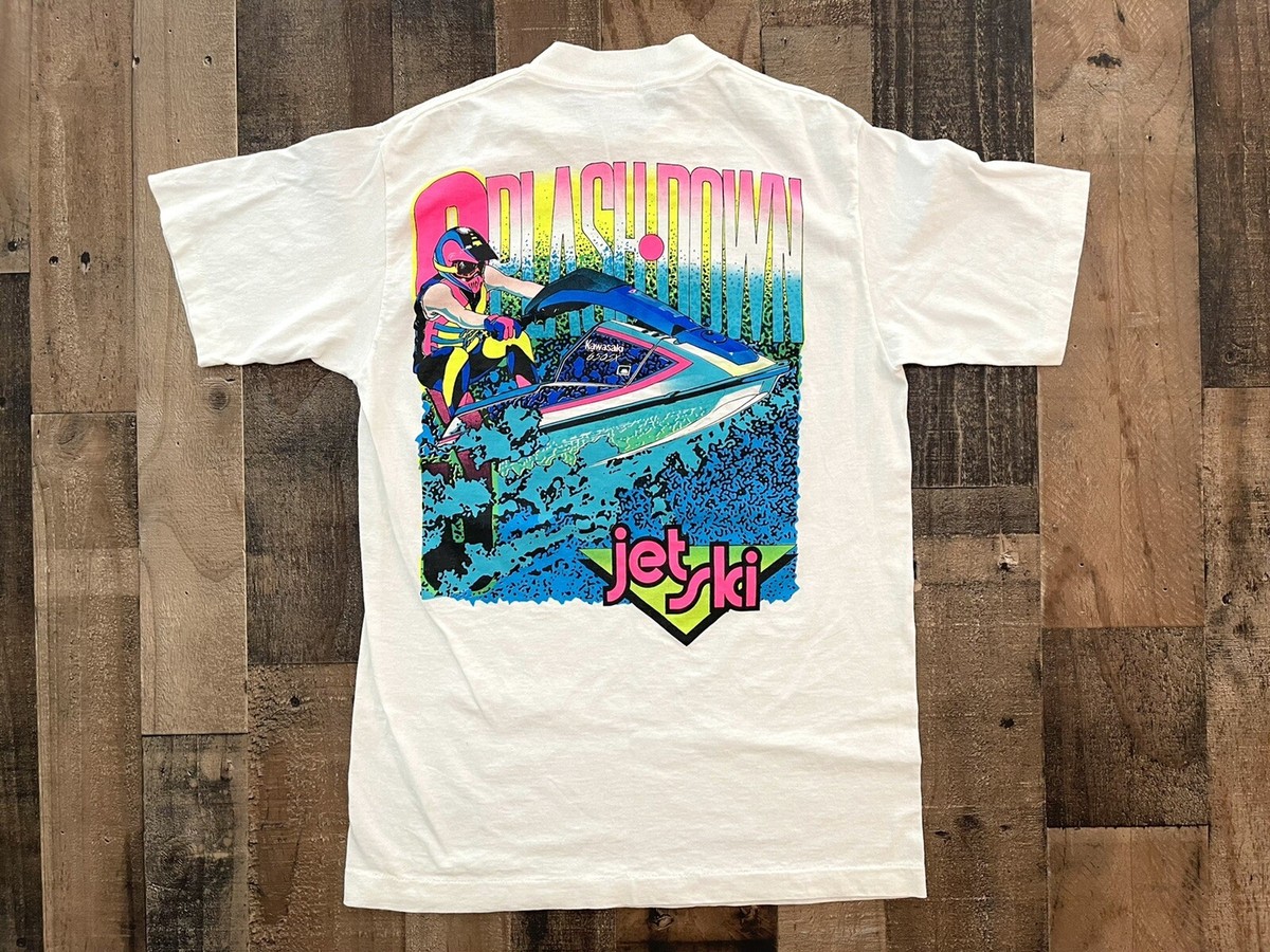 NOS Vintage Kawasaki Jet Ski IJSBA Kawasaki Shirt 650SX USA RARE