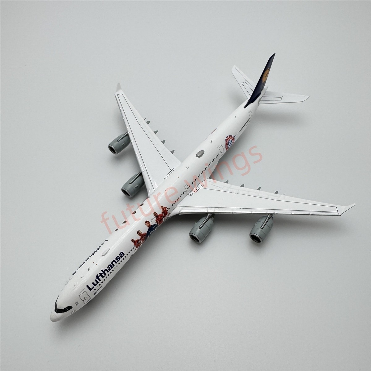 1:400 YY Wings Lufthansa Airlines A340-600 D-AIHF/D-AIHK +Free