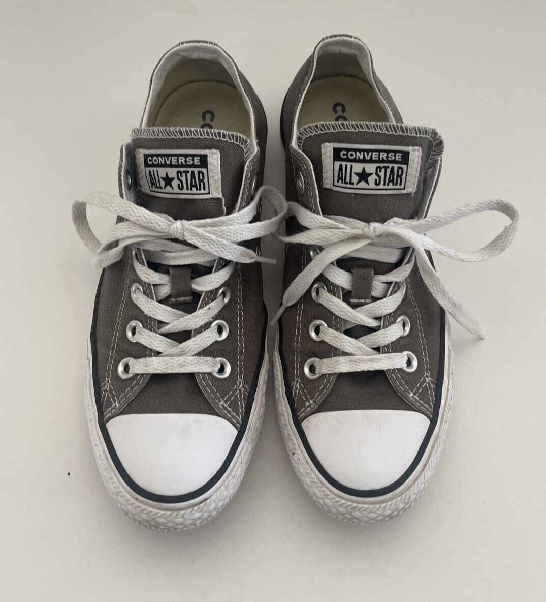 Converse All Star Chuck Taylor Low Top Sneakers Gray (1J794) size