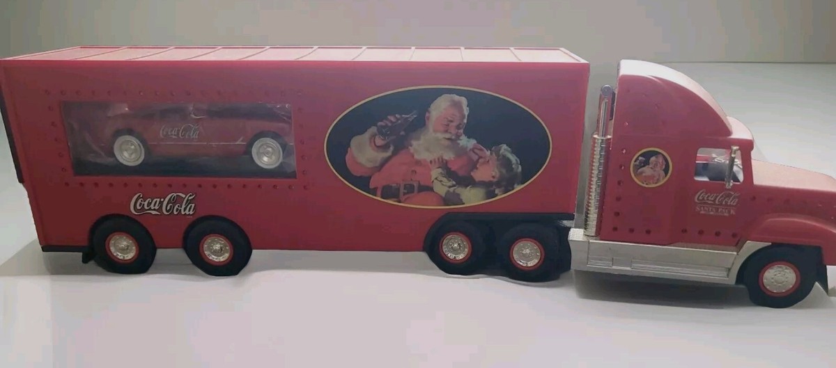 Coca Cola Semi Truck/Tractor Trailer Christmas Santa Pack 1999