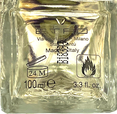 ETRO MUSK EAU DE PARFUM SPRAY UNISEX 3.3 Oz / 100 ml BRAND NEW