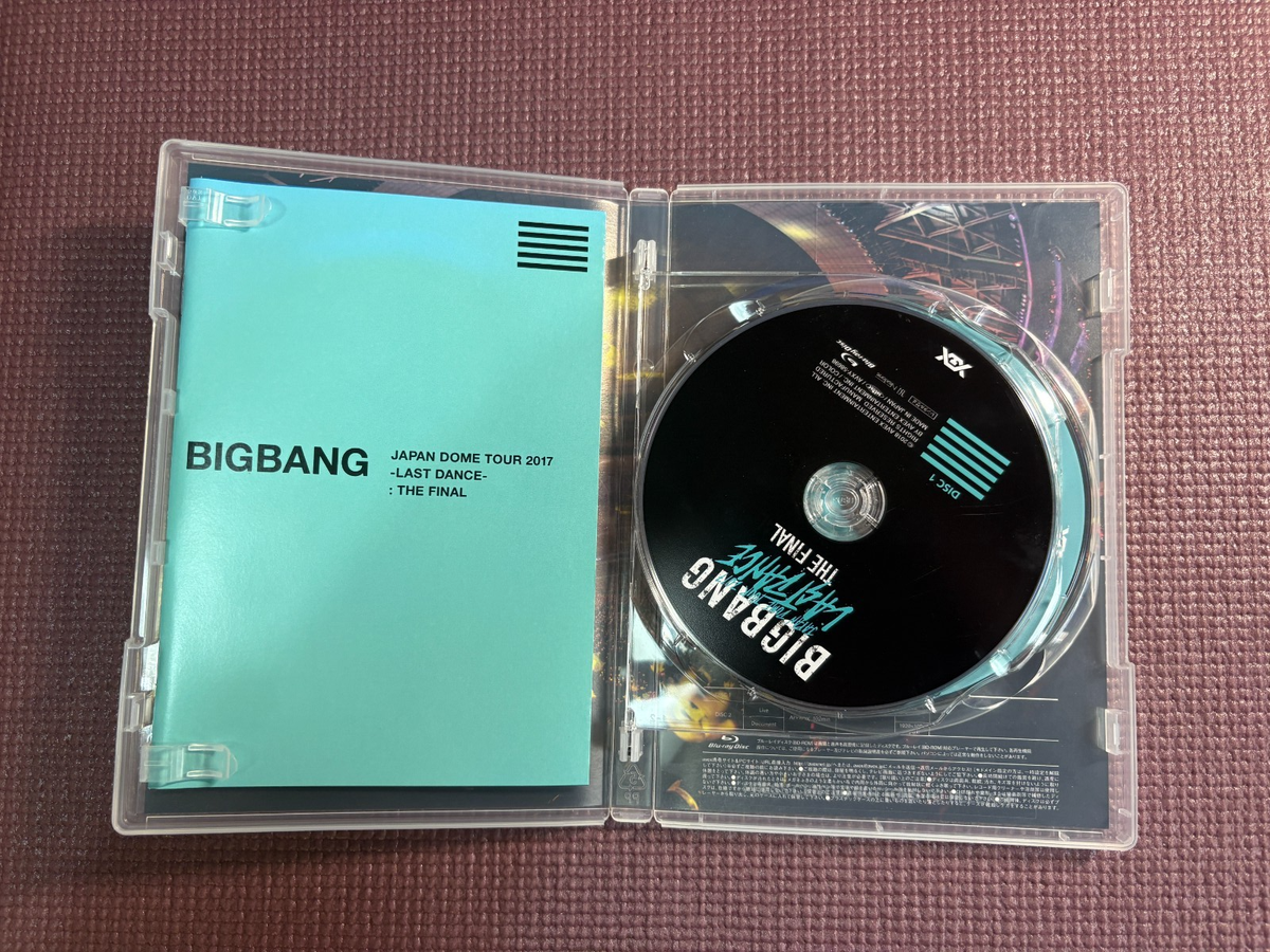 BIGBANG Japan Dome Tour 2017 Last Dance Blu-ray Set with Sol Photo