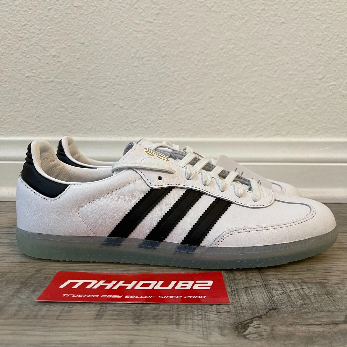 New adidas Samba x Jason Dill F*cking Awesome Shoes White Black