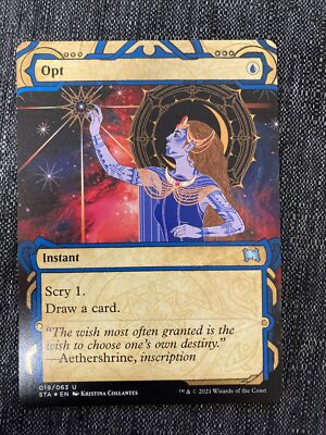 ETCHED FOIL OPT x~mtg NM-M Strixhaven Mystical Archive Unc | eBay
