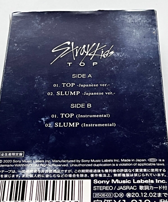 Stray Kids SKZ2020 + TOP Japanese ver. Cassette Tape Set & Folding
