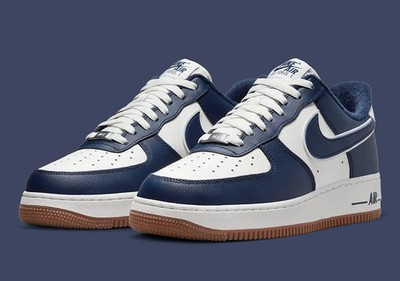 Nike Air Force 1 Low College Pack Midnight Navy DQ7659-101 Mens