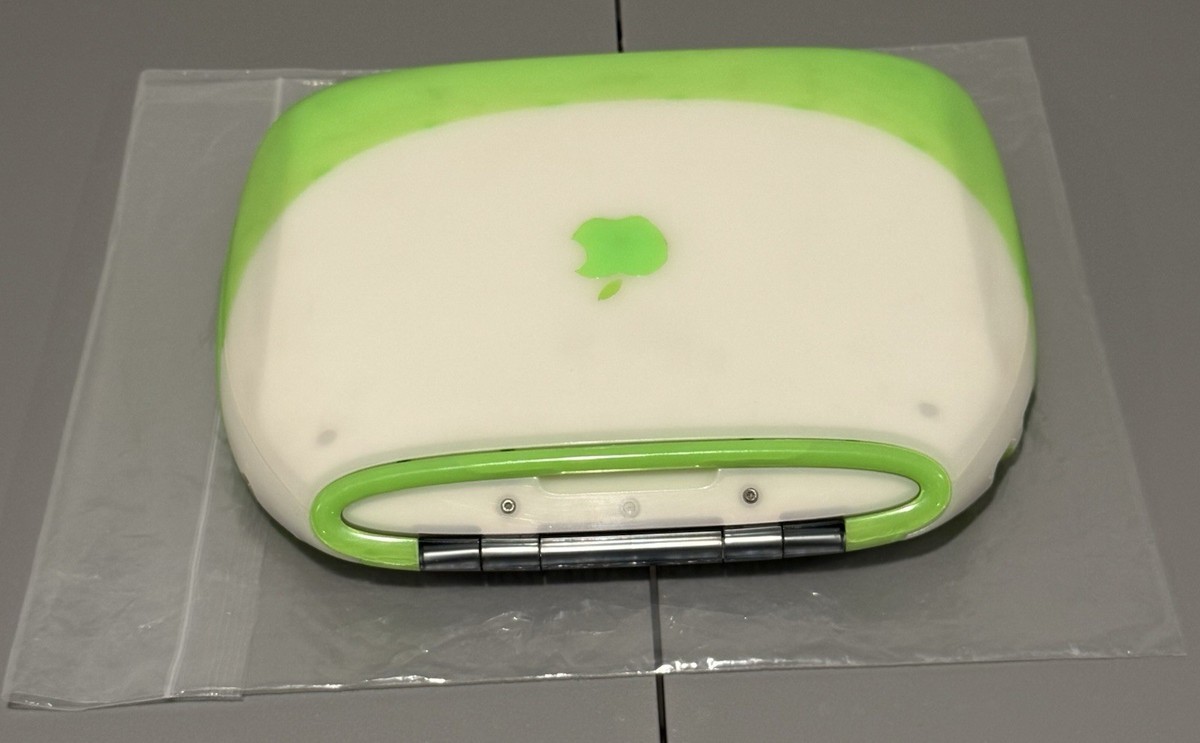 Apple iBook G3 Clamshell Lime Rare Mint Condition upgraded 1 of 1