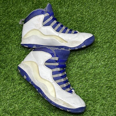 Size 7.5 - Nike Air Jordan 10 Retro TXT Old Royal- Military Blue