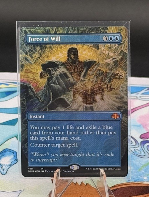 Force of Will 2023 Dominaria Remastered #418 Foil (Borderless