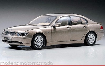2003 BMW 745i SEDAN BEIGE PEWTER METALLIC (E65) BY KYOSHO 1:18