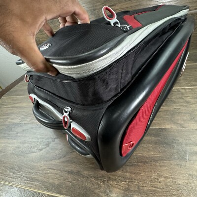 Tumi T3 Suitcase Transporter Ducati Black Red Wheeled Carry On
