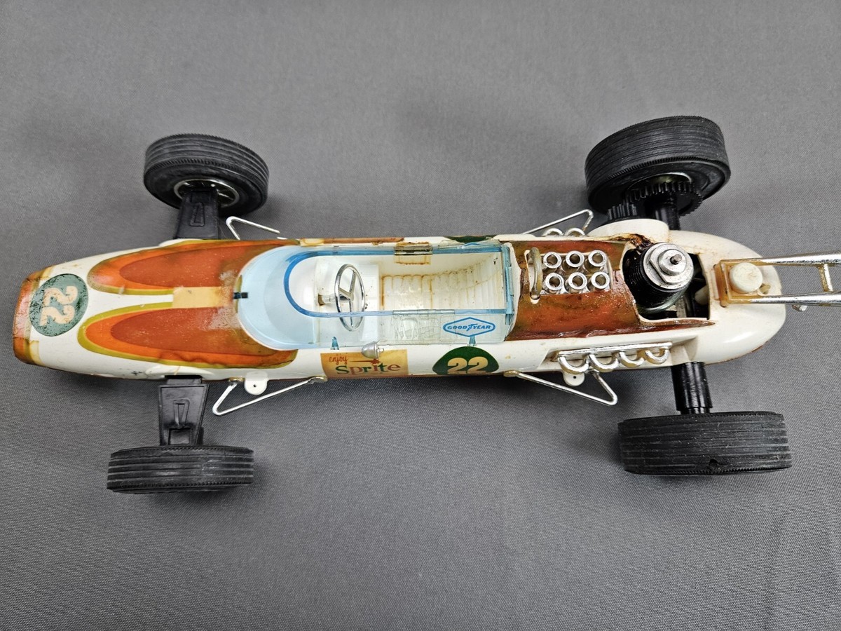 Testors One Sprite Special Race Car Gas Powered Tether Car 1970s W