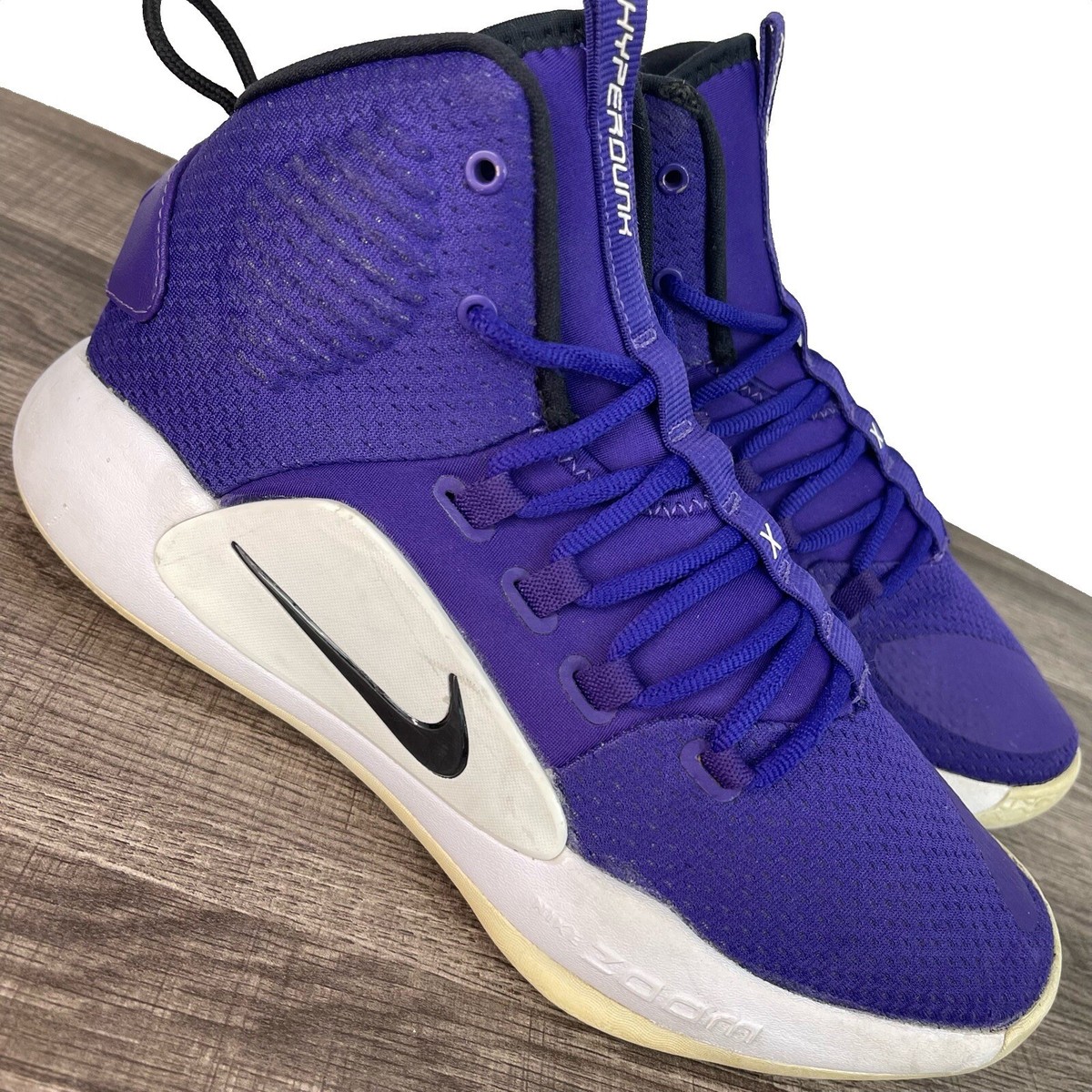 RARE Nike Hyperdunk X TB 'Court Purple' Shoes (AR0467-500) Men's
