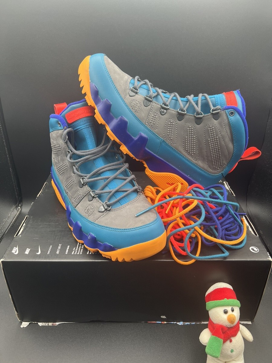 Nike Air Jordan 9 Retro Boot NRG Multi Color Men's Size 9.5 AR4491
