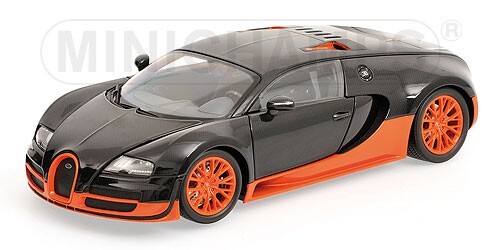 Minichamps 1/18 100110840 Bugatti Veyron Super Sport World Record