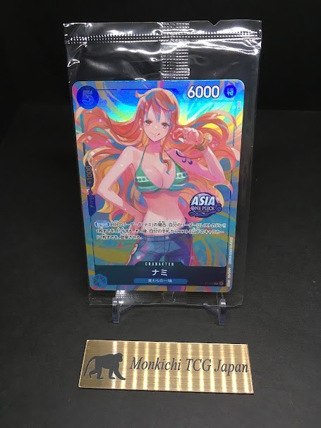 One Piece Card Nami P-112 Promo Mini Tin Pack Set Vol.2 Asia