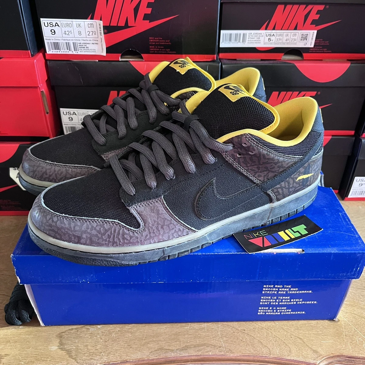 Nike Dunk Premium SB Low Yellow Curb for Sale | Authenticity