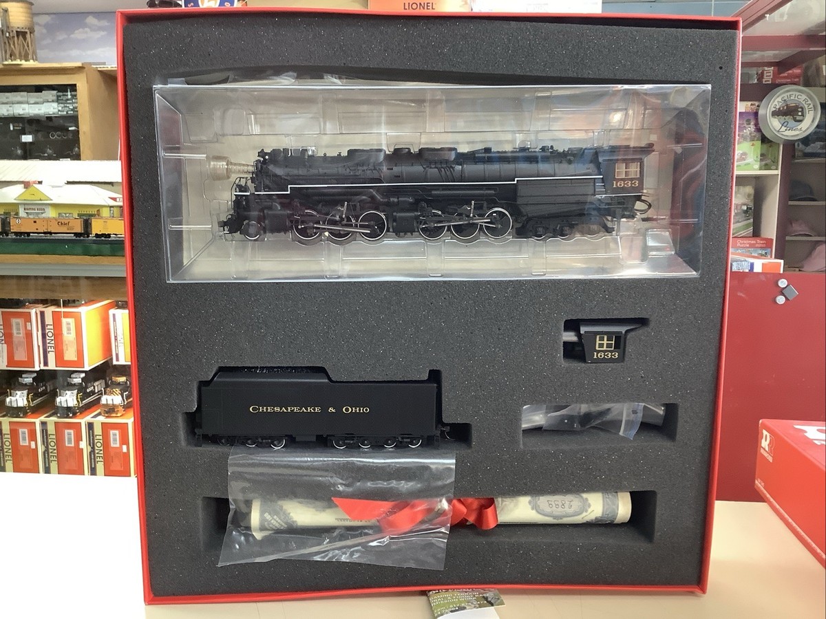 Rivarossi R5454 HO Scale C&O Class 2-6-6-6 Steam Locomotive