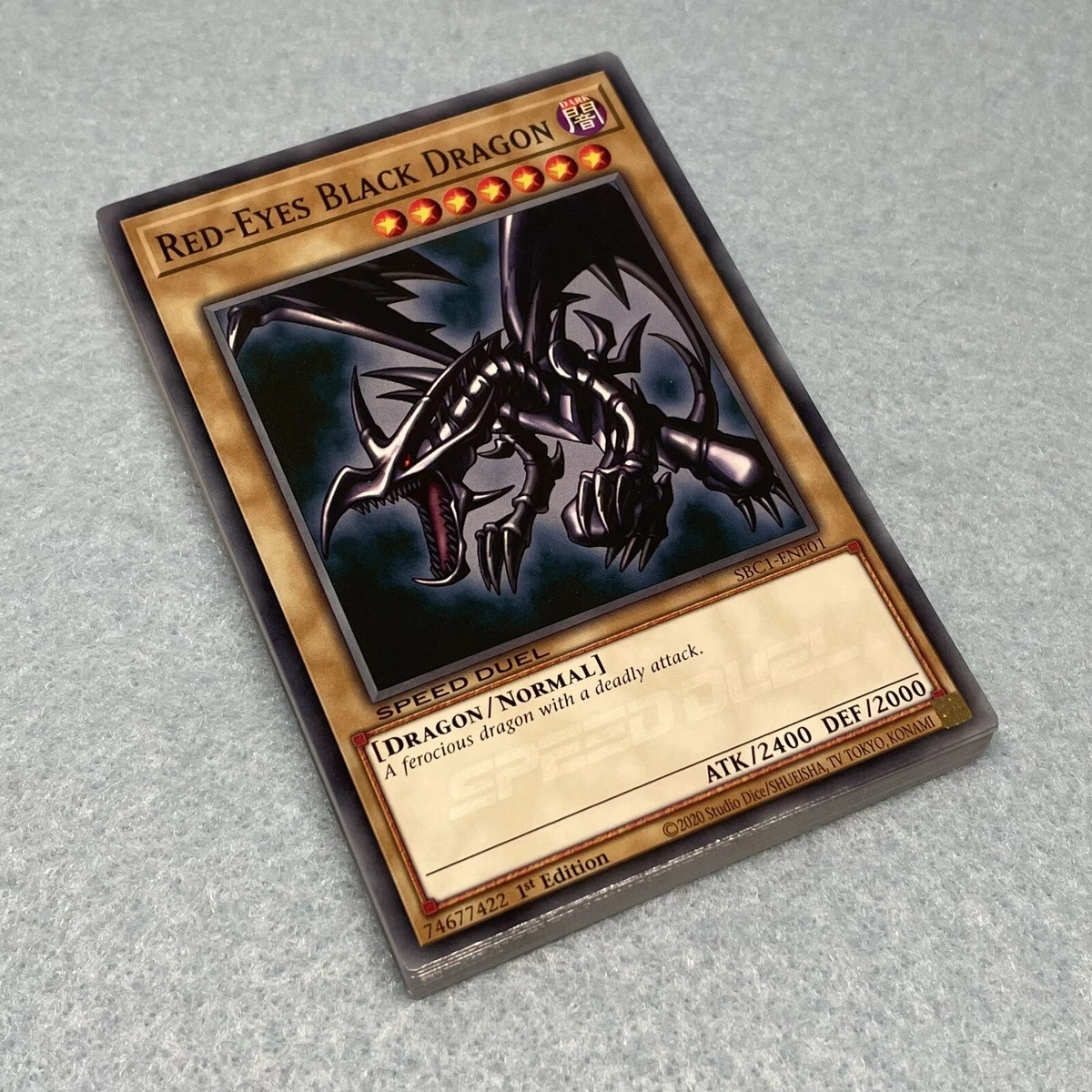 Red Eyes Black Dragon Rare Yu-Gi-Oh! TCG Individual Collectible