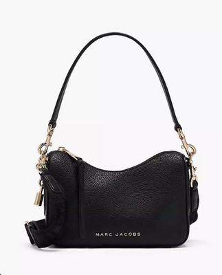 Marc Jacobs Drifter Small Convertible Shoulder Bag Pebbled Leather