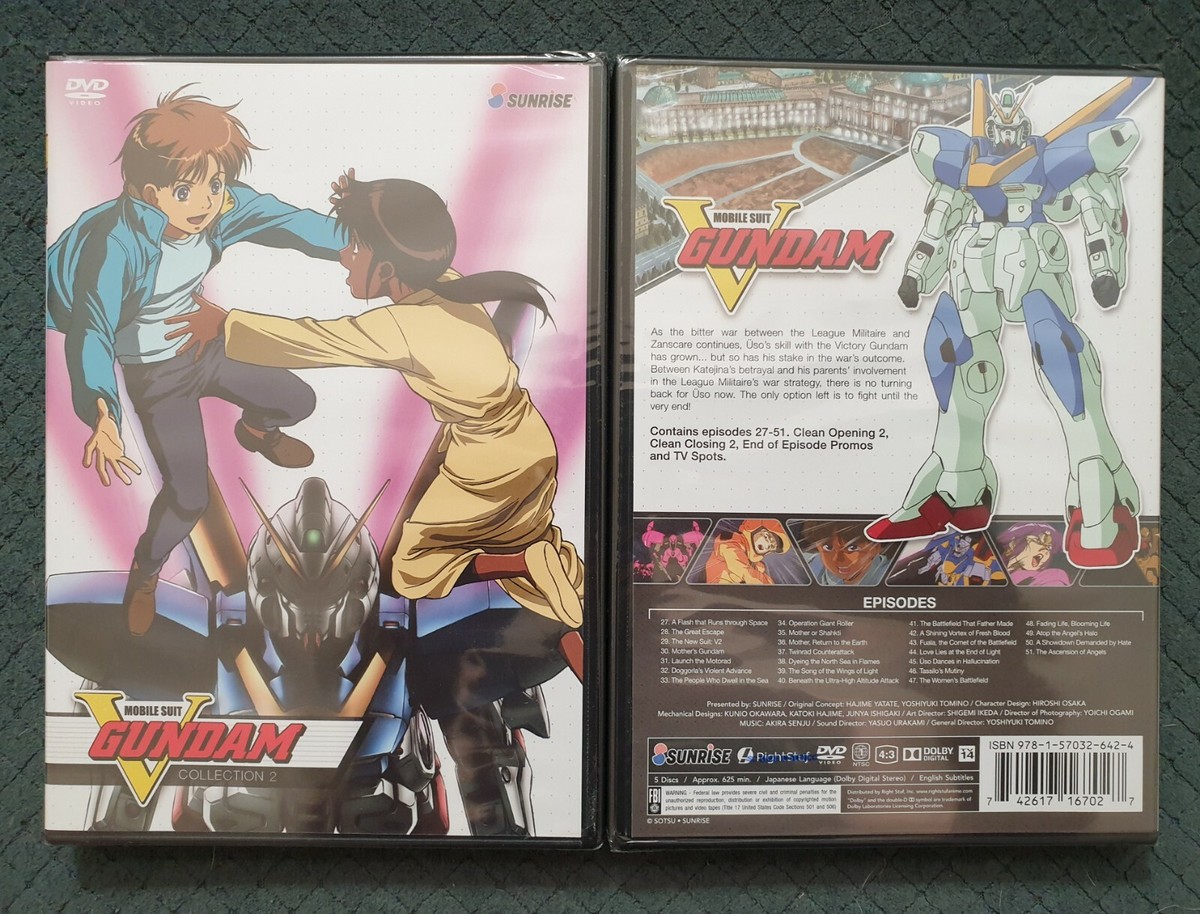 Mobile Suit Victory Gundam: Collection 2 (DVD) for sale online | eBay