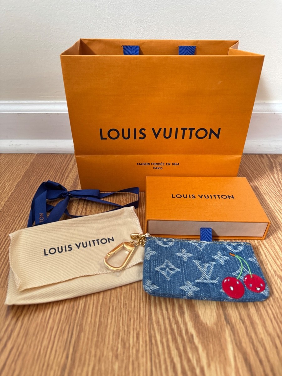 Louis Vuitton x Takashi Murakami (LV x TM) Cherry (Cerises) Blue